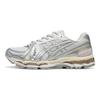 Asics Gel Kayano 12.1 Праздничный набор - Белые чисто серебристые кроссовки унисекс 1203A996-100