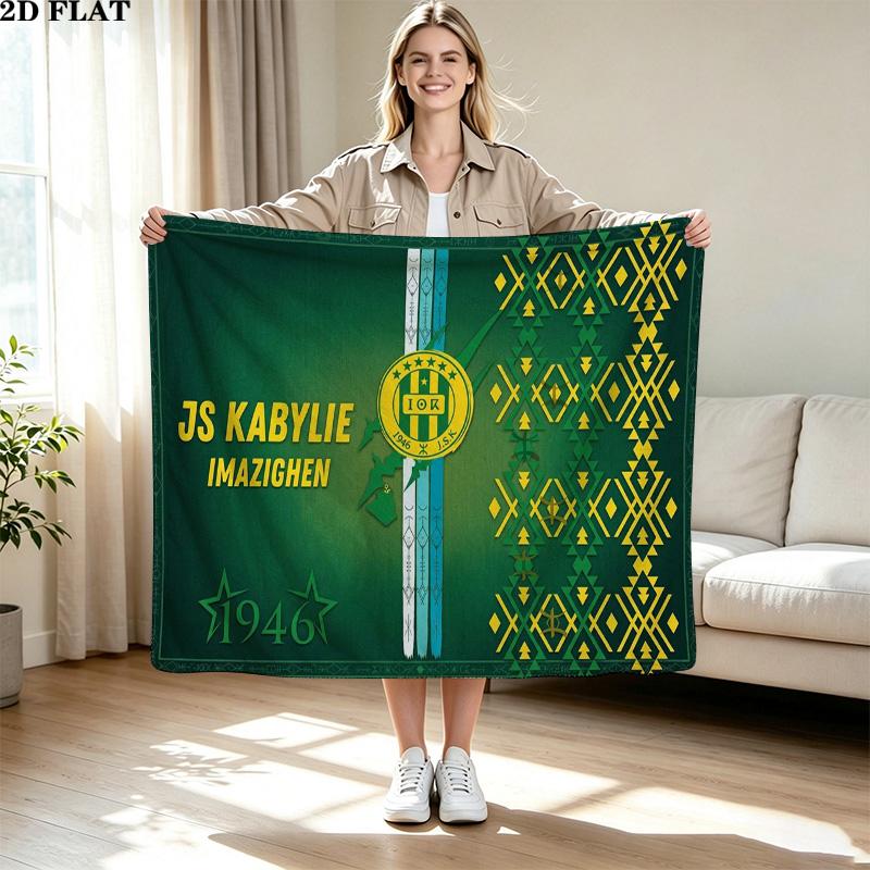 JSK Print Flannel Blanket High Quality Warm Comfortable Cover for All Seasons Perfect for Gifts Home Decor