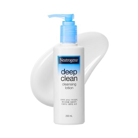 Neutrogena Очищающий лосьон Deep Clean (Очищающее молочко) 200мл