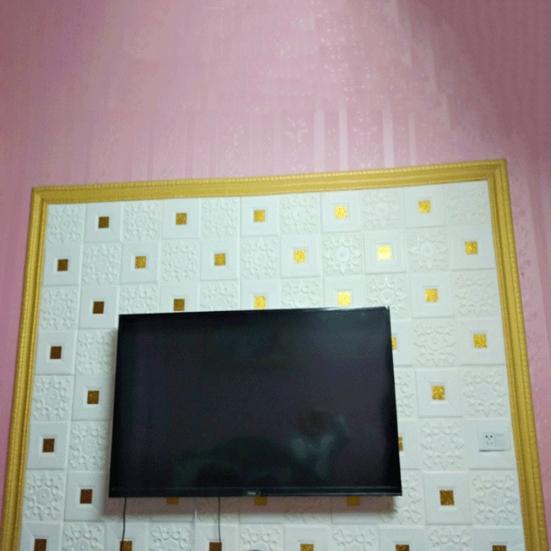 Домашняя 3D настенная лепнина, плинтус, граница, наклейка, линия, самоклеящаяся декоративная роспись