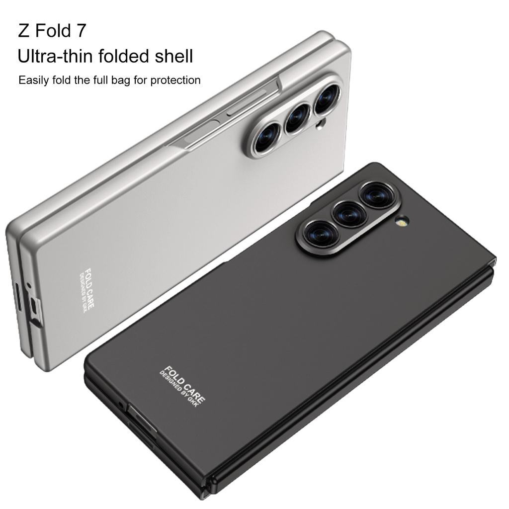 GKK For Samsung Galaxy Z Fold7 5G Case Shockproof Hard PC Folding Phone Cover (No Front Screen Film)