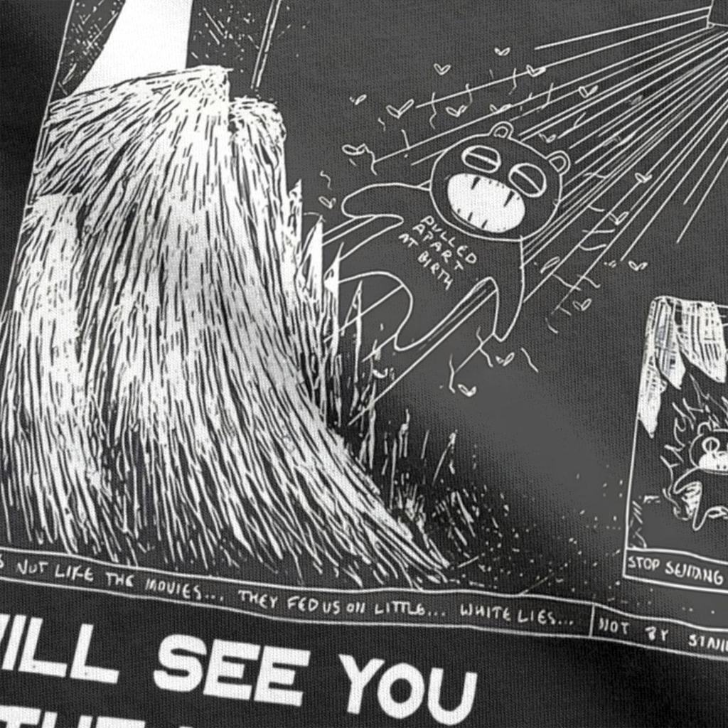 Vintage Radiohead T-Shirt for Men Crew Neck 100% Cotton T Shirt Short Sleeve Tee Shirt Adult Clothing