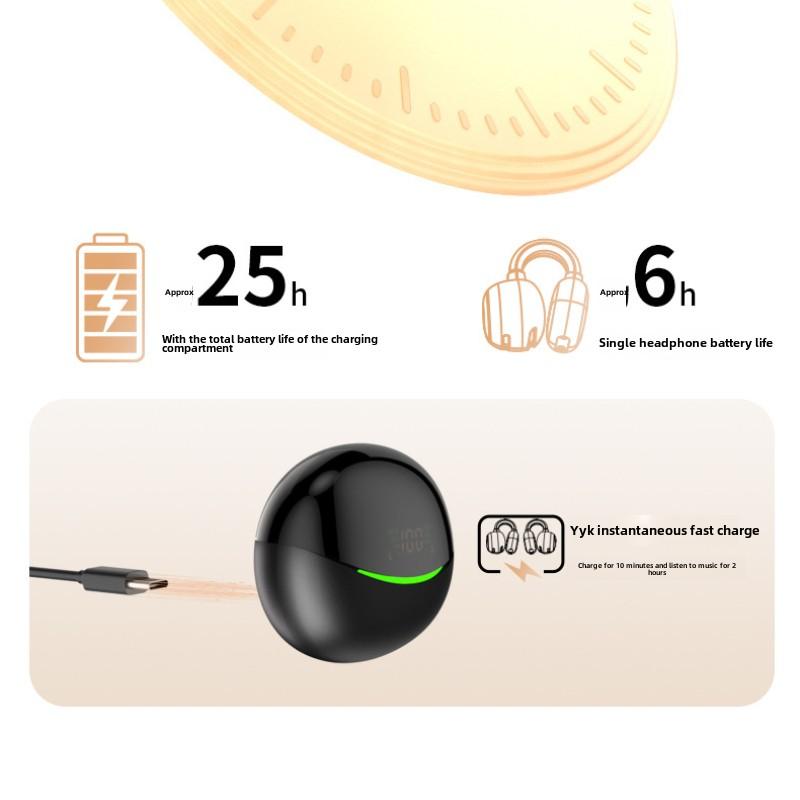 Новая открытая беспроводная беговая Bluetooth-гарнитура с ушным зажимом для длительного использования без вреда для ушей