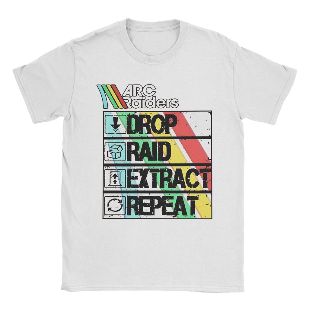 ARC Raiders Космопорт Новое Поступление Футболки Мужские Женские Хлопок Футболка Одежда