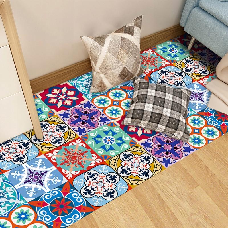 Self-adhesive PVC Patchwork Panel Tiles Set of 10 Wallpaper 20X20Cm Zm-06-015