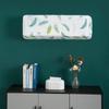 PEVA Indoor Air Conditioner Cover - Waterproof, Dustproof, Moisture-Proof, Wall-Mounted, Original Print, Full Wrap Storage