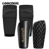 Loogdeel Спортивный Комплект Футбольные Щитки для Голени Покрытие для Ноги Отдельный Карман Противоскользящий Эластичный Дышащий Футбольный Унисекс Защитное Снаряжение