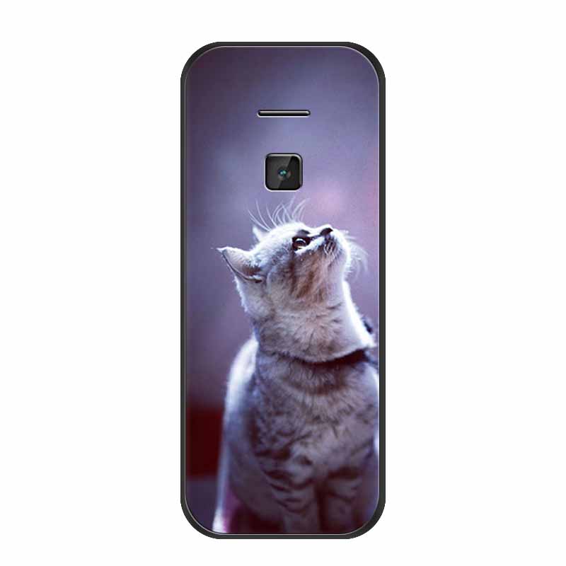 Для Nokia 8210 4G Чехол Животные Мягкий Силикон ТПУ Задняя Крышка Телефона Coque для Nokia 8210 4G Funda Nokia8210 4G Защитник Новый Coque