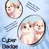 Customizable Electronic Badges Digital Led Animes Pin with Touch Control for Uploading Photos Gifs and Videos Gift for Fan P9Yb