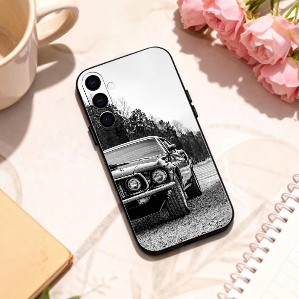 Cool Classic R-Racing M-Mustang phone Case For Samsung Galaxy A73,A72,A71,A70,A53,A52,A51,Others Soft Black Shell