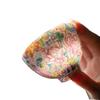 Sheep Fat Jade Porcelain Million Flower Enamel Color Teapot Home Kung Fu Tea Set Master Cup Painted Sample Tea Cup