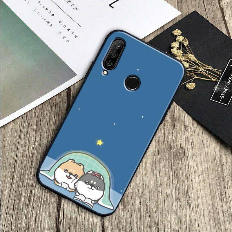 Animal Shiba Inu For Huawei Nova 11 Pro 12i 3i 7i 8i 9 10 SE Y60 Y61 Y70 Y72 Y73 Y90 Y91 P20 P30 P40 Lite Case