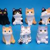 Jinart Остров Кошек Милая Мультяшная Фигурка Кошки Креативное Настольное Украшение Украшение для Автомобиля Декоративная Игрушка Подарок для Любителей Животных