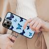 Butterfly Pattern Cute Magnetic Phone Case For APPLE iPhone 17 Air 16 14 13 12 Pro Max 15 Plus Wireless Charge MagSafe Cover