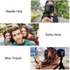 Mini Extendable Tripod Foldable Tripod Portable Monopod for Go Pro Hero 12 11 10 Black Session Osmo Action Camera Vlog Accessory