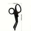 2pcs 6 Inch Stainless Steel Scissors, Multiple Colors Available, Bandage Care Scissors, Premium Titanium Coated Not Scissors