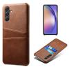 For Samsung Galaxy A35 5G Phone Case Leather+PC Shockproof Cover with Dual Card Slots