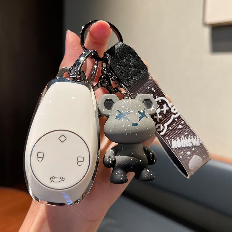 Чехол для ключа Leapmotor T03/S01: Защитный чехол для брелока с пряжкой