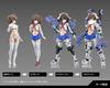 Kotobukiya Megami Device BUSTER DOLL Gunner, пластиковая модель масштаба 1/1, высотой примерно 160 мм