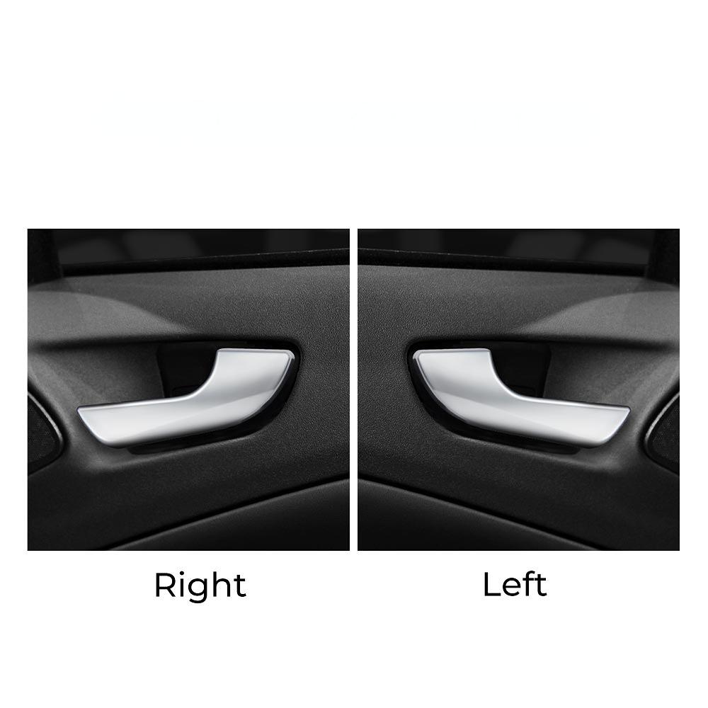 Левая / правая передняя внутренняя ручка двери хромированная внутренняя ручка автомобиля для Alfa Romeo Giulietta 2012-2018 156092167 156092165