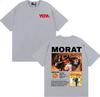 2025 Summer Rock Band Morat Asuntos Pendientes Tour Merch Tshirt Mens Fashion Hiphop Pop Music Cotton Tshirt Super Tshirt