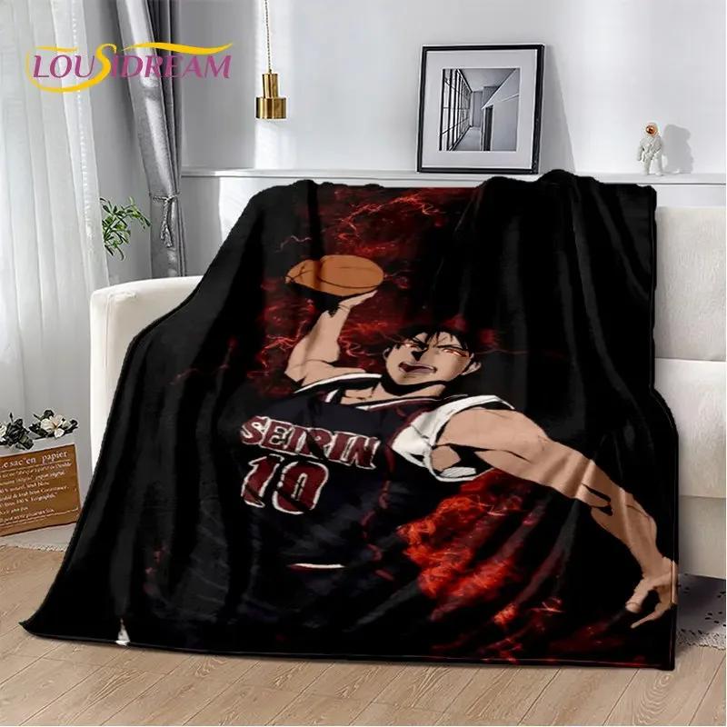 Плюшевое одеяло Kuroko'S Basketball, Фланелевое одеяло-плед для гостиной, спальни, кровати, дивана, пикника