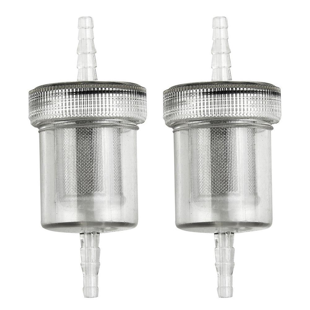 2pcs Diesel In-Line Fuel Filter Kit For Eberspacher Air Heater Diesel Set Air Heater Diesel Set Car Accessories Transparent Cap Fuse Holders1