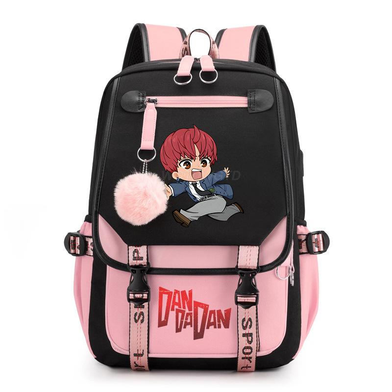 Bold Party Surrounding Animation Schoolbag Male And Female Versatile Primary And Secondary School Students Lightweight Backpack