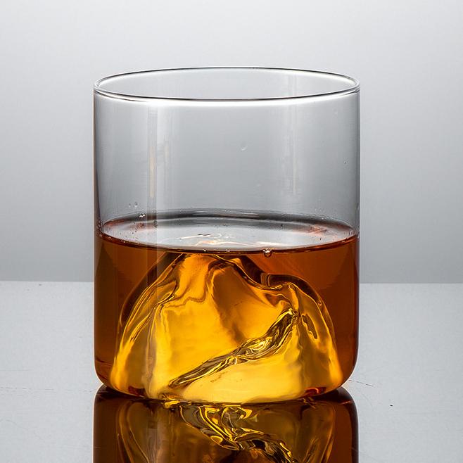 180 мл/320 мл чашка Mountain View, домашний бокал для виски, набор для вина, тибетский горный спирт, стеклянные чашки, посуда для напитков, зарубежная винная чашка