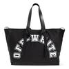 Off-White Сумка-тоут для бейсбола из сетки, выходной, черная/белая, мужская, сумки-тоуты OMNA198S24FAB0011001