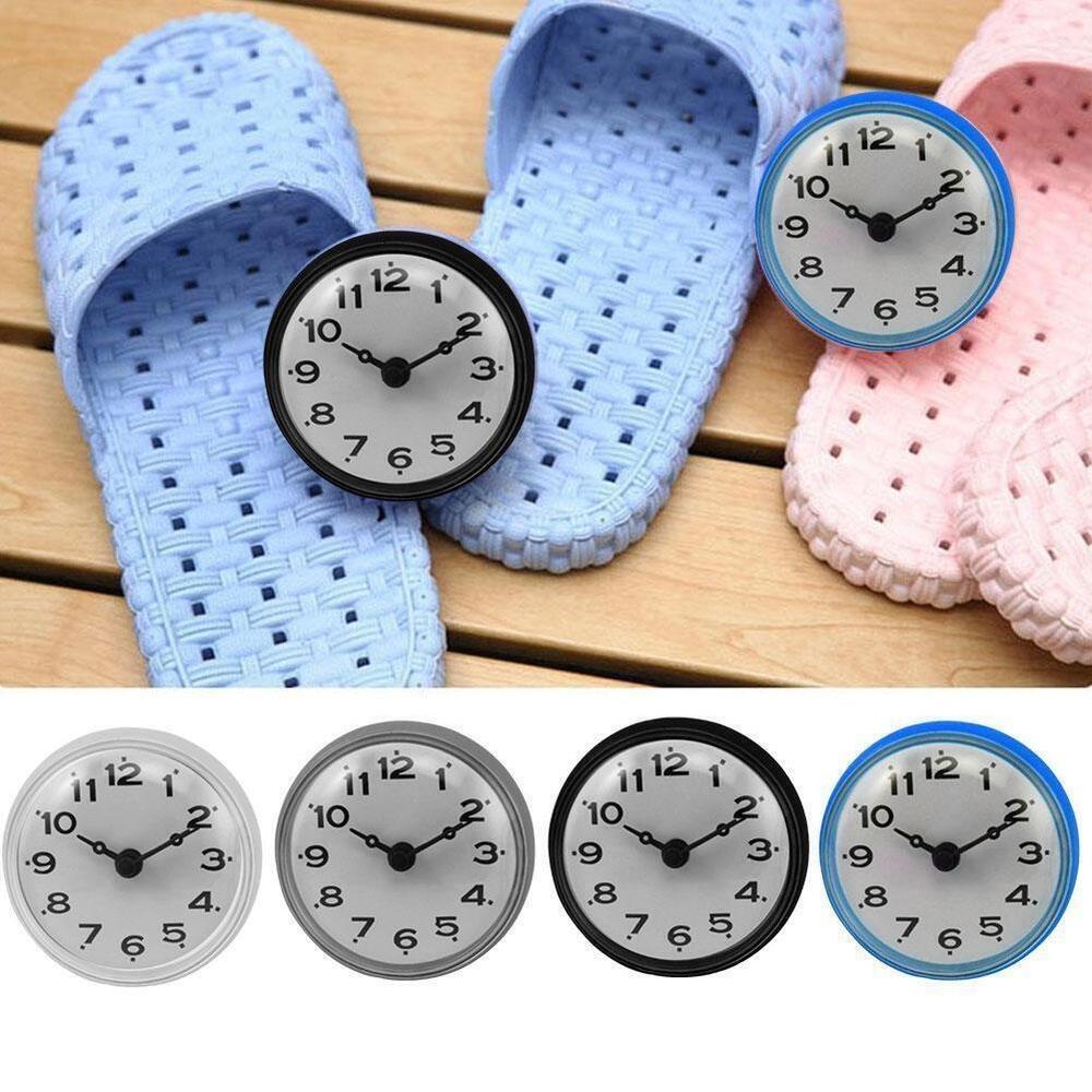 Rotundity Mastering Time Shower Room Waterproof Wall Clock With Suction Cups Clock