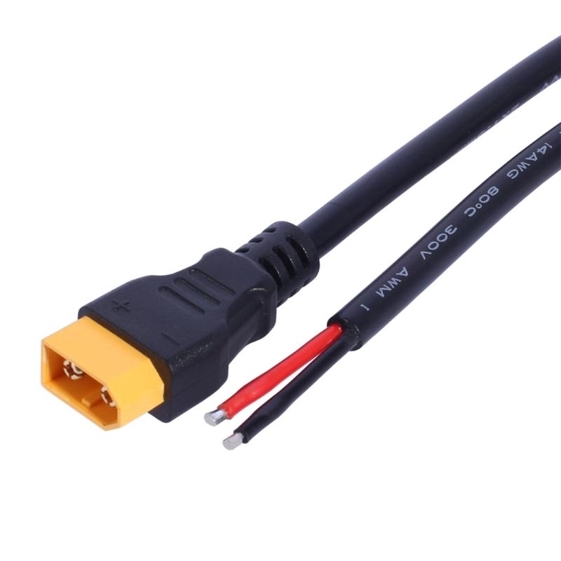 XT60H Папа - 2-контактные разъемы Пигтейл Кабель 14AWG Силиконовый провод для RC автомобилей, лодок, аккумуляторов и FPV дронов