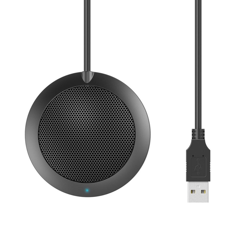 Стерео всенаправленный конденсаторный микрофон Mic USB-разъем для совещаний, деловых конференций, настольного компьютера