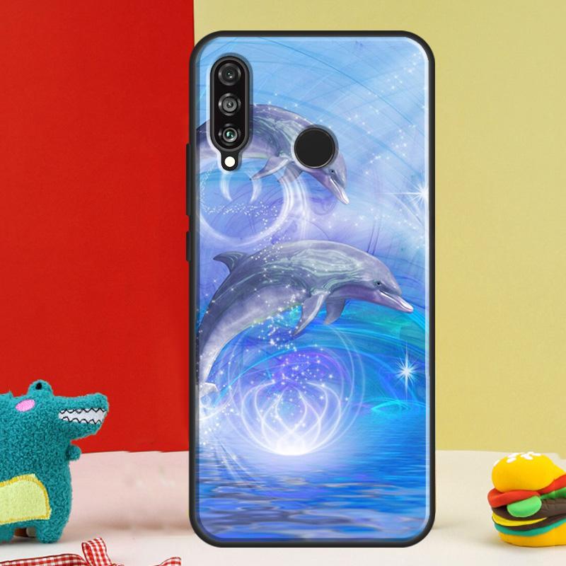 Чехол Ocean Dolphin для Huawei Nova 5T 9 10 SE 12i 12s 11i Y91 Y90 Y60 Y70 Y72 Y61 P60 P30 Pro P20 P40 Lite