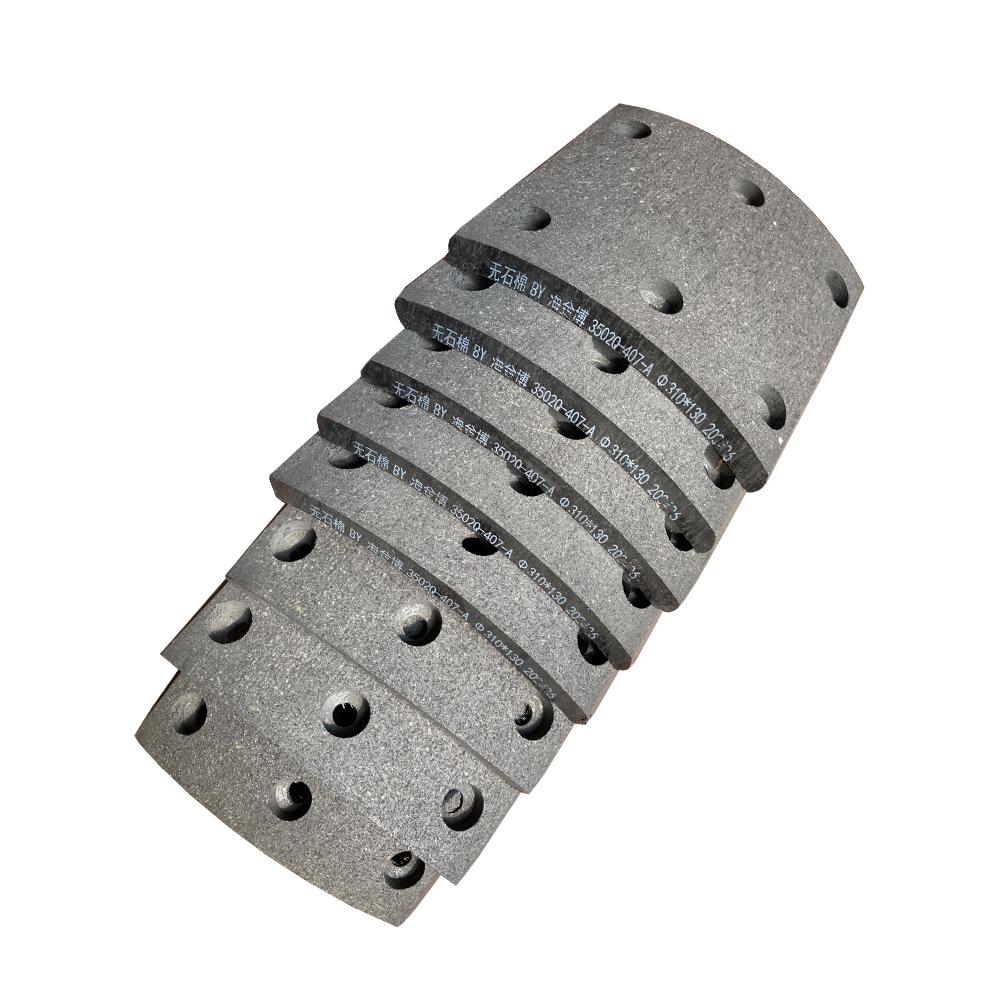 Brake Lining HD90009440293 High-quality Semi-metallic Material Brake Pads for Truck Parts in China