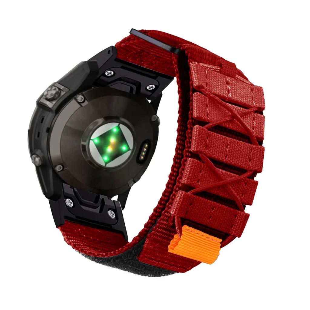 Новый быстросъемный нейлоновый ремешок для часов Garmin Fenix7 7X 6X Pro/Epix Pro Gen 2 51мм 47мм/Fenix6 5Plus 5XPlus 22мм 26мм