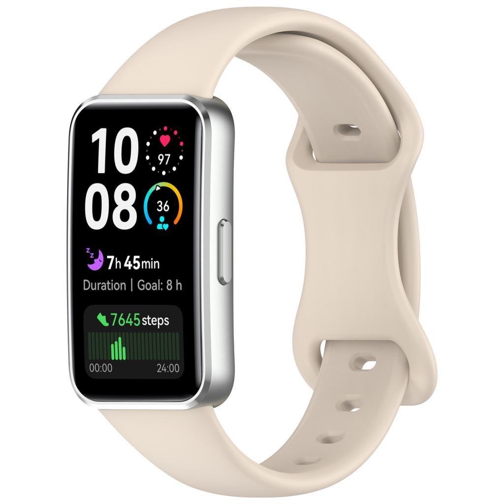 Силиконовые ремешки Для Huawei Band 10/9/9 NFC Аксессуары для ремешка Замена Спортивный браслет pulseira correa для Huawei Bands 8/8NFC