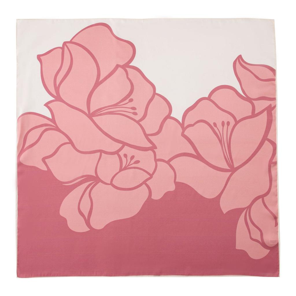 Mulberry Silk Scarf New Retro Winter Beautiful Ginkgo Printing Four Seasons Shawl Sunscreen Dual-purpose