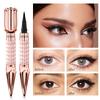 Gold Rose Head Eyeliner Pencil Waterproof Hold Makeup Does Not Smudge Scepter Pearl