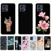 Case for Motorola Moto G84 Cartton Cute On Moto G 84 Black Cover 6.5inch Case Shockproof Soft Bumper Anti-slip Tpu Durable