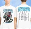 НОВЫЙ! Imagine Dragons X ALLSAINTS Мерч Drogando Loom World Tour 2025 Футболка