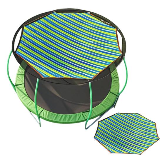 6/8/10/12/14/15/16-футовый тент для батута, устойчивый к УФ-излучению, водонепроницаемый, всепогодный, для улицы, 45820 стоек, батут
