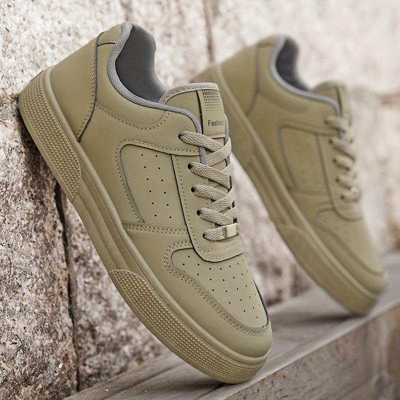 Дышащая обувь для скейтбординга - стильные черные низкие повседневные кроссовки с прочным верхом из полиуретана и подошвой из ПВХ, удобная шнуровка