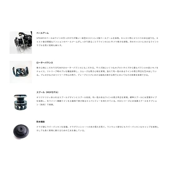 Tailwalk Reel SPEAKY 2500S XGX