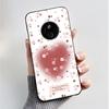Пеналы с принтом для Nokia 110 4G 2024/HMD 110 4G/Nokia 125 4G 2024 Мягкий силиконовый черный чехол Милый цветочный мультяшный корпус