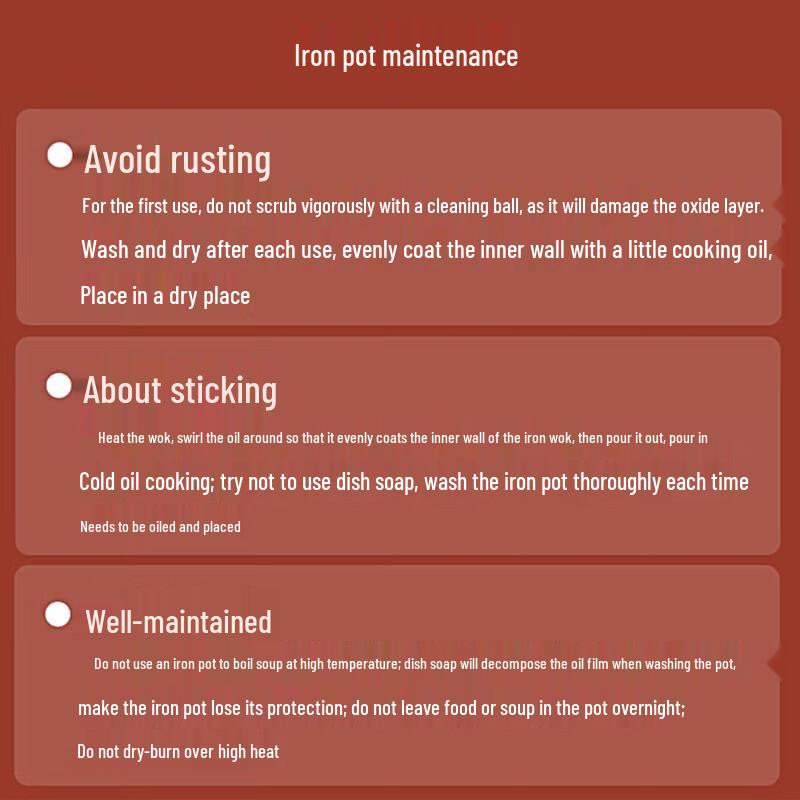 Supor Traditional Cast Iron Wok