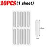 200/4PCS Transparent Self  Adhesive Silicone Stopper Pads Scratch Proof Cabinet Refrigerator Bumper Household Safety Protection