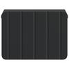 Wall Mounted Nightstand 2 pcs Black 33 x 34.5 x 24 cm