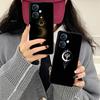 Чехол для мобильного телефона Солнце Луна для OPPO Reno 14 13 12 11 10 9 8 7 6 5 F T Pro 5G Цветной Печатный Чехол Роскошный Красивый Чехол