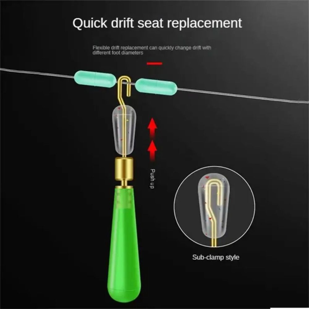 10 шт. Быстросменные Быстрые Силиконовые Вращающиеся Сиденья для Поплавков для Рыбалки
